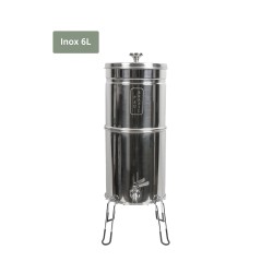 Filtre à eau 6L Inox + socle PAUBRASIL