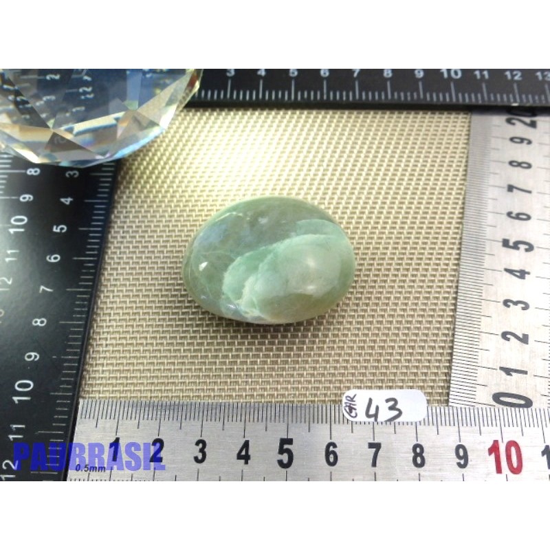 Garnierite Q Extra galet poli jumbo rare 48gr