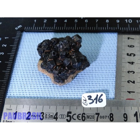 Grenat Noir - Melanite Brut du Mali 63gr50