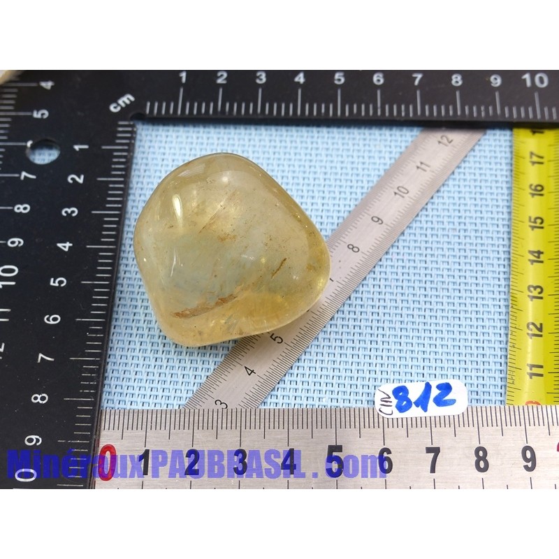 Citrine naturelle pierre roulée de 63gr Q Extra