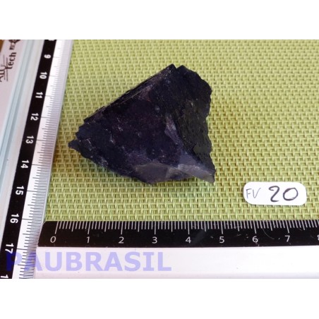 Fluorite fluorine  Violette brute 69g Q Extra Mexique