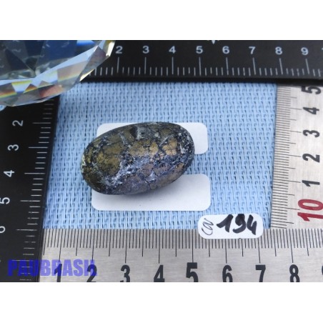 Covellite - Covelline en pierre semi roulée du Pérou 29g