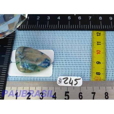 Shattuckite Namibie en pierre roulée Q Extra 13gr RARE