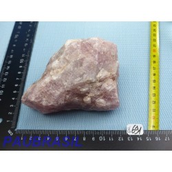 Quartz Rose en pierre brute 847gr Qualité moyenne