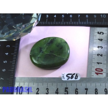 Jade Néphrite en pierre plate de 28gr50