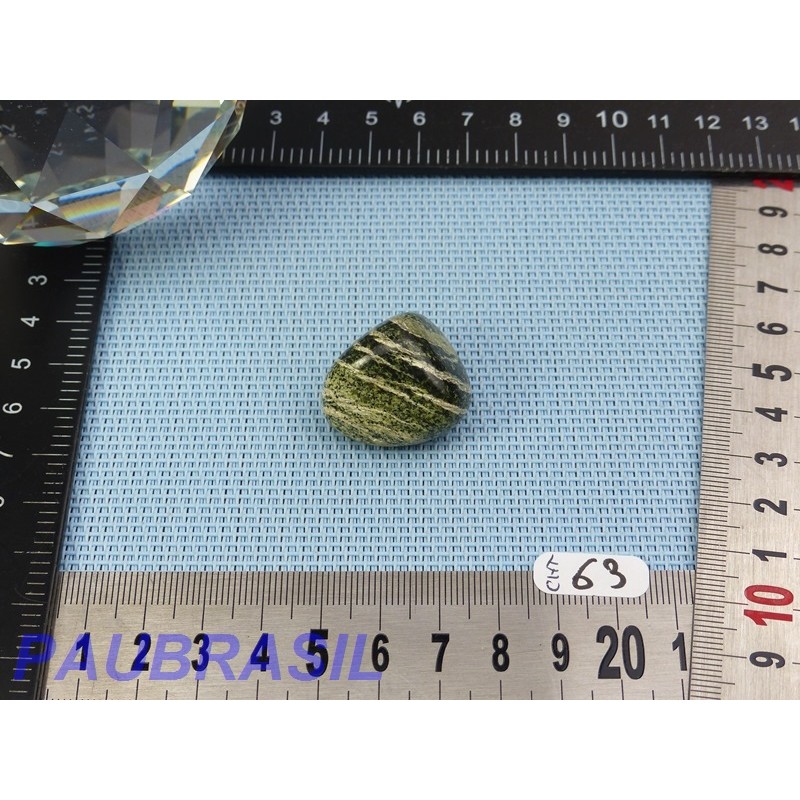 Chrysotile Q Extra pierre roulée 15g