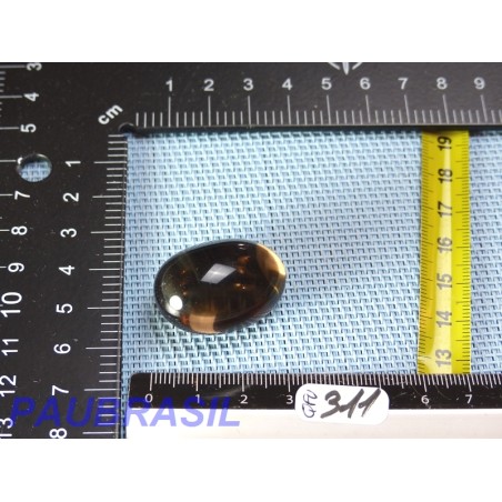 Quartz Fumé en pierre roulée Q Extra 17g