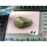 Prasiolite en pierre roulée EXTRA du Brésil 22g