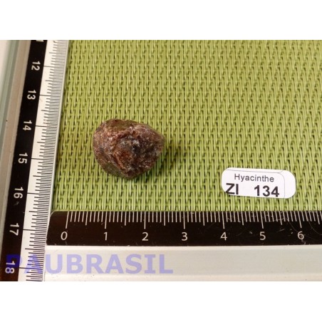 Zircon Hyacinthe brut du Malawi 9gr