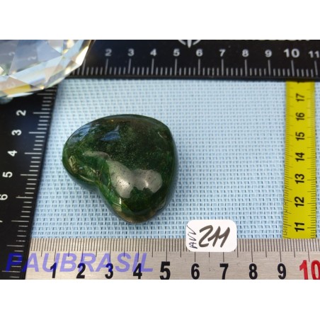 Coeur en Aventurine Verte 68g