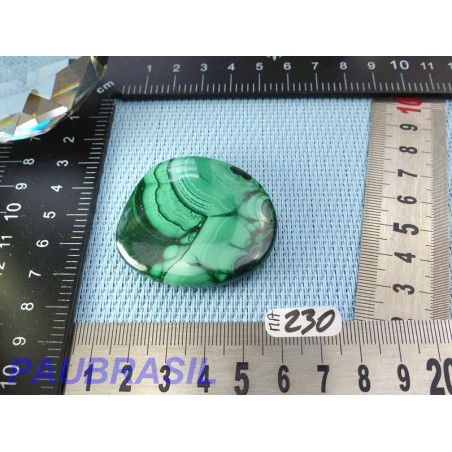 Malachite en pierre plate Q Extra 44gr